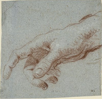 Right Hand by Giovanni Battista (1696 1770) Tiepolo
