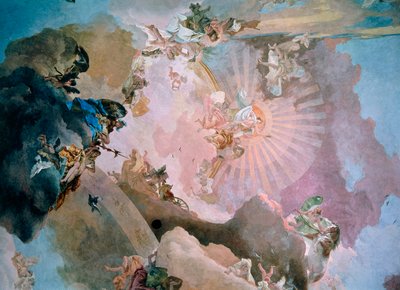 Olympus by Giovanni Battista Tiepolo