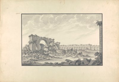 Ruins at Troyes by Giovanni Battista Borra