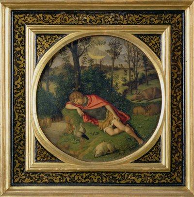 Endymion Sleeping by Giovanni Battista Cima da Conegliano