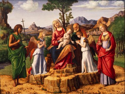 Holy Conversation by Giovanni Battista Cima da Conegliano