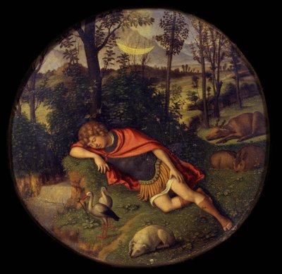 Sleeping Endymion by Giovanni Battista Cima da Conegliano