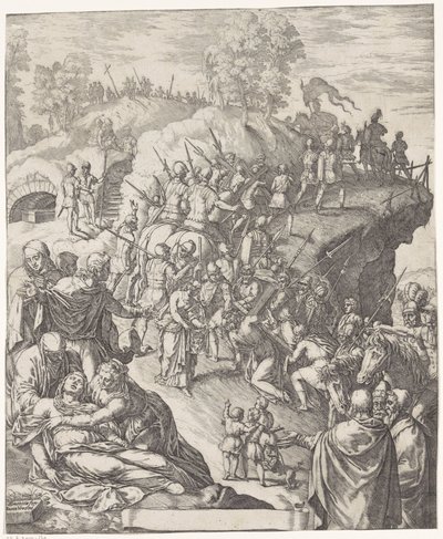 The Carrying of the Cross by Giovanni Battista Fontana