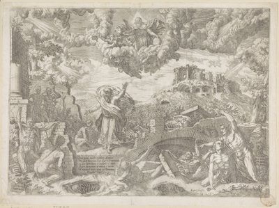 The Vision of Ezekiel by Giovanni Battista Fontana