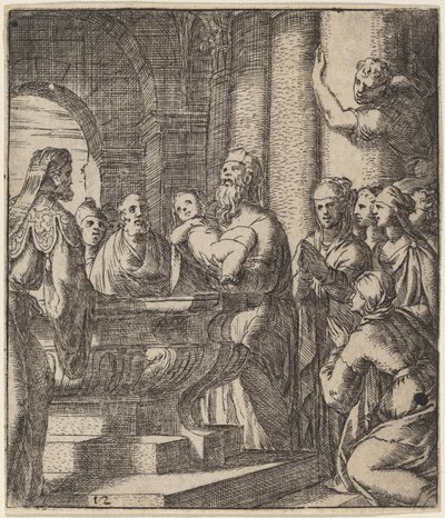 The Baptism of Christ by Giovanni Battista Fontana