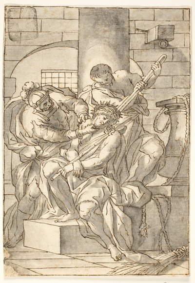 The Mocking of Christ by Giovanni Battista Lenardi