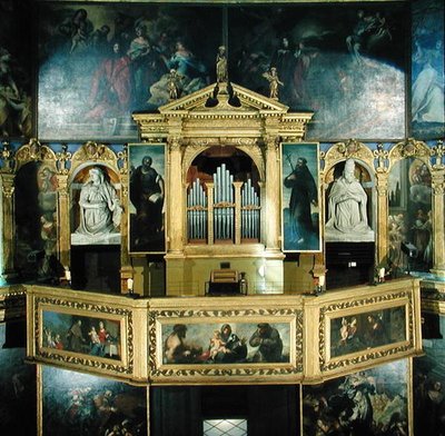 View of the organ by Giovanni Battista Novello