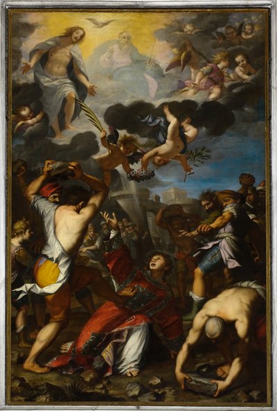 Stoning of St. Stephen by Giovanni Battista Paggi