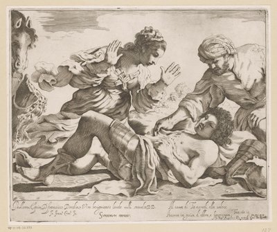 Erminia and Vafrino Find Tancredi by Giovanni Battista Pasqualini