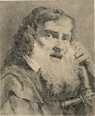 Saint Paul by Giovanni Battista Piazzetta