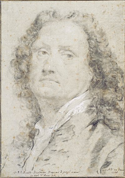 Self-portrait by Giovanni Battista Piazzetta