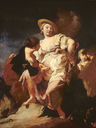 The Fortune-teller by Giovanni Battista Piazzetta