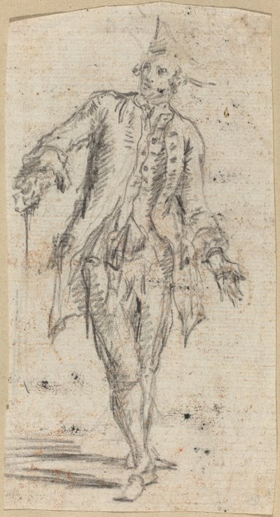 A Gentleman with a Walking Stick by Giovanni Battista Piranesi