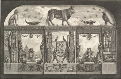 Ancient Egyptian Ornament by Giovanni Battista Piranesi