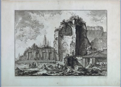 Temple of Venus in Rome by Giovanni Battista Piranesi