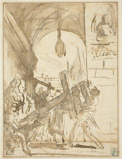 The Carrying of the Cross by Giovanni Battista Piranesi