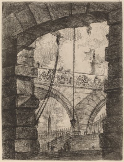 The Grand Piazza by Giovanni Battista Piranesi