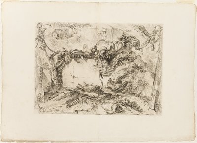 The Monumental Tablet by Giovanni Battista Piranesi