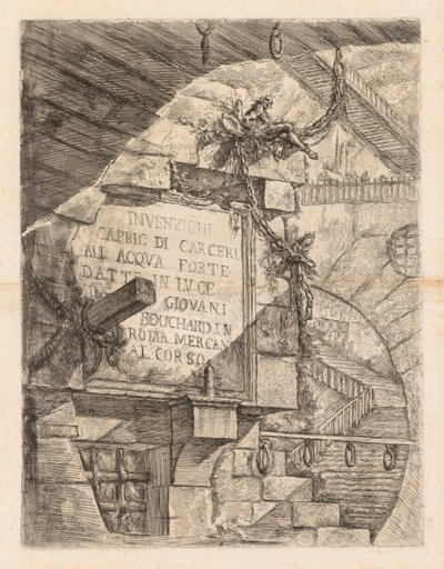 The Prisons by Giovanni Battista Piranesi