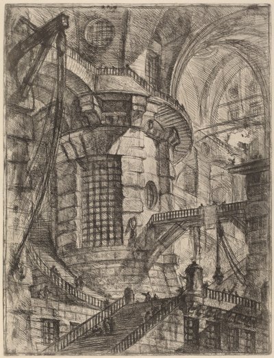 The Round Tower by Giovanni Battista Piranesi