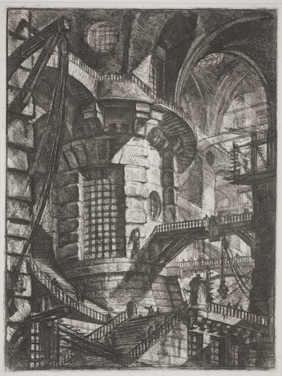 The Round Tower, c.1761 by Giovanni Battista Piranesi