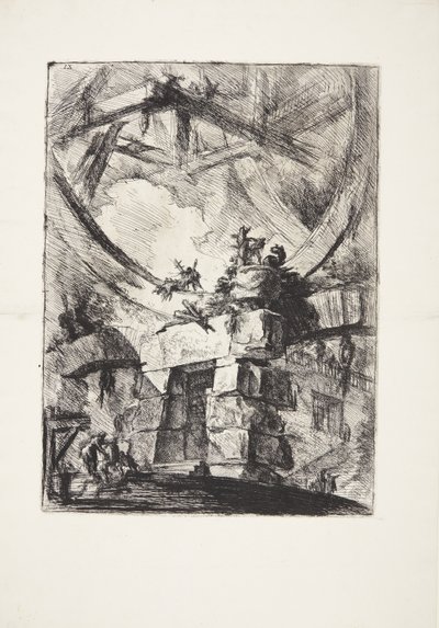 The Giant Wheel by Giovanni Battista Piranesi