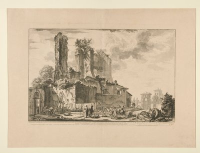 View of the City by Giovanni Battista Piranesi