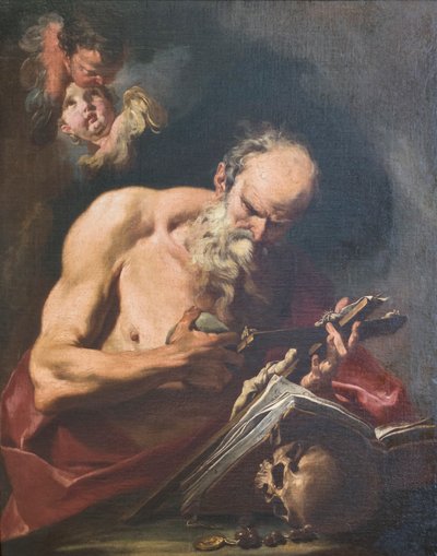 St Jerome by Giovanni Battista Pittoni