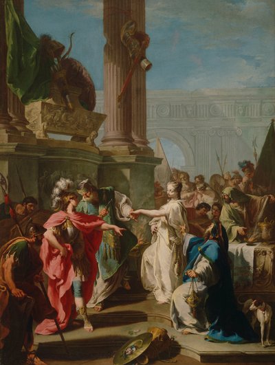 The Sacrifice of Polyxena by Giovanni Battista Pittoni