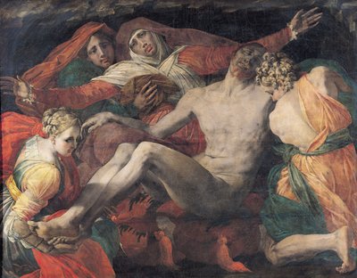 Pieta by Giovanni Battista Rosso Fiorentino