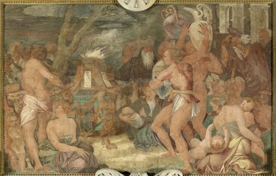 The Sacrifice by Giovanni Battista Rosso Fiorentino