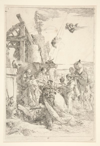 Adoration of the Magi by Giovanni Battista Tiepolo