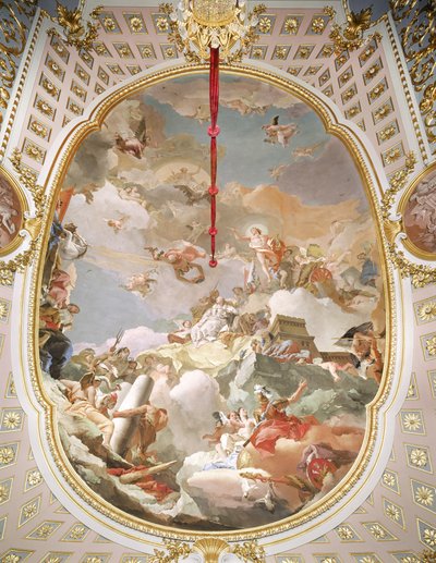 Apotheosis of the Spanish Monarchy by Giovanni Battista Tiepolo