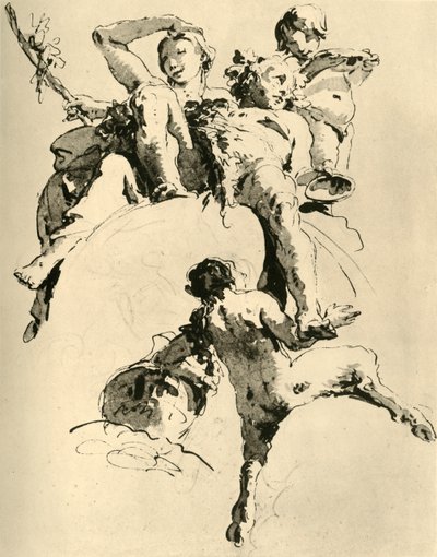 Bacchus and Ariadne, c1740 by Giovanni Battista Tiepolo