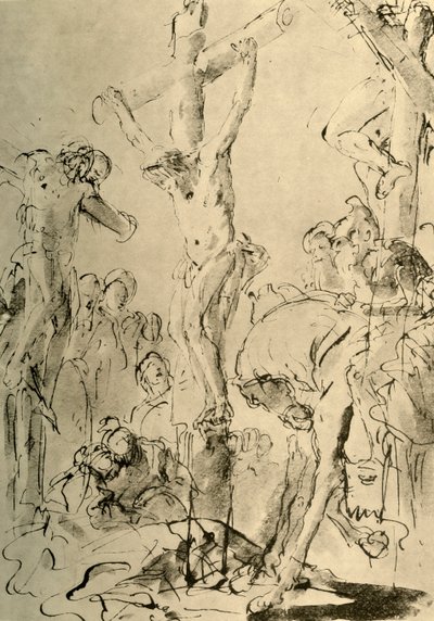Crucifixion by Giovanni Battista Tiepolo