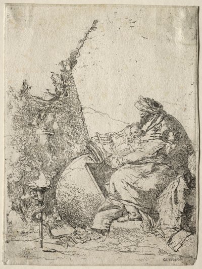 Fantasies: The Philosopher by Giovanni Battista Tiepolo
