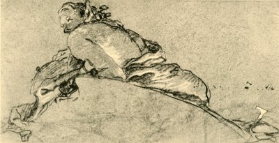 Female Faun, c1761, 1928 by Giovanni Battista Tiepolo