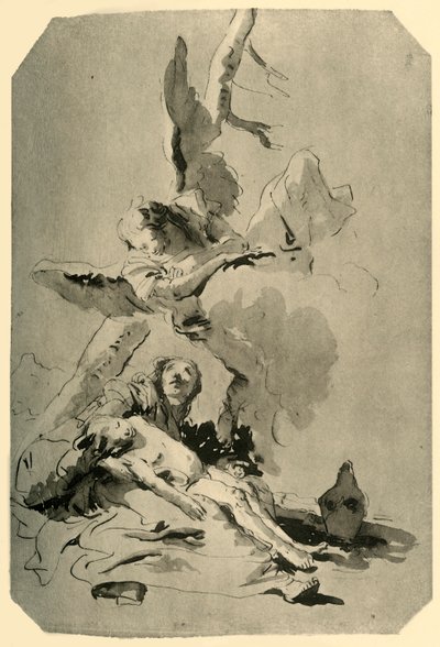 Hagar and Ishmael, 1735 by Giovanni Battista Tiepolo