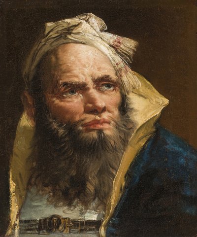 Head of a Philosopher, c.1750-55 by Giovanni Battista Tiepolo