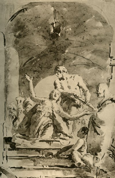 Martyrdom of S. Giustina by Giovanni Battista Tiepolo