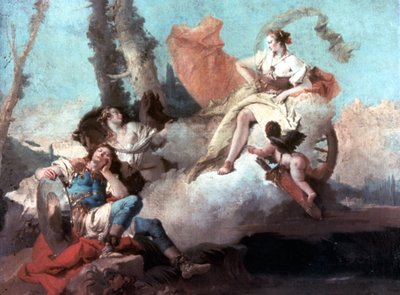 Rinaldo Enchanted by Armida 1742-1745 by Giovanni Battista Tiepolo