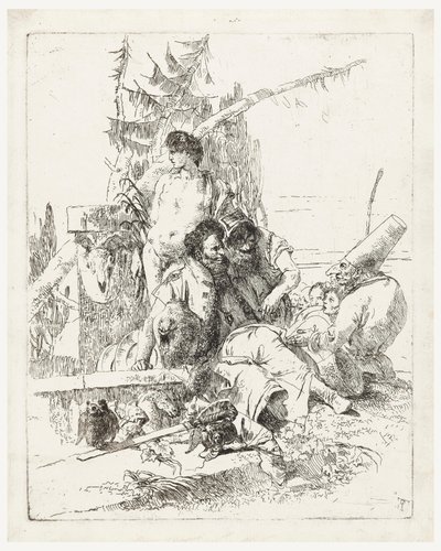 Scherzi di Fantasia by Giovanni Battista Tiepolo