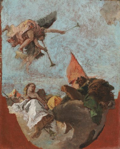 Sketch for a Ceiling by Giovanni Battista Tiepolo