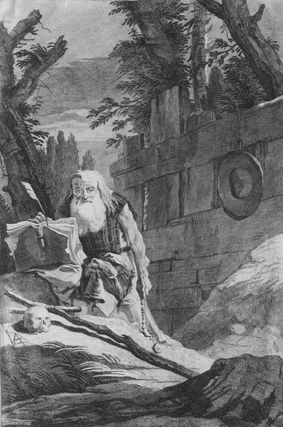 St Hilarion by Giovanni Battista Tiepolo