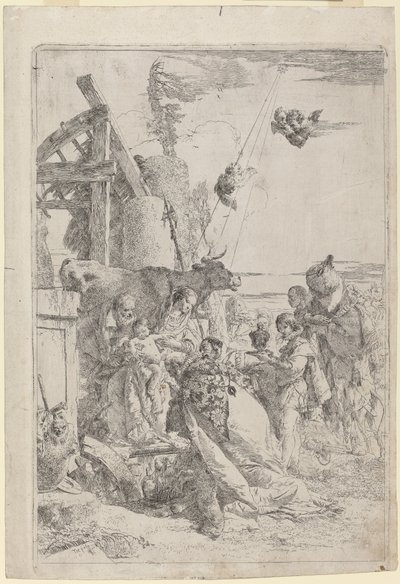 The Adoration of the Magi by Giovanni Battista Tiepolo