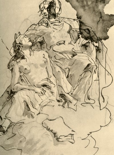 Two Women by Giovanni Battista Tiepolo