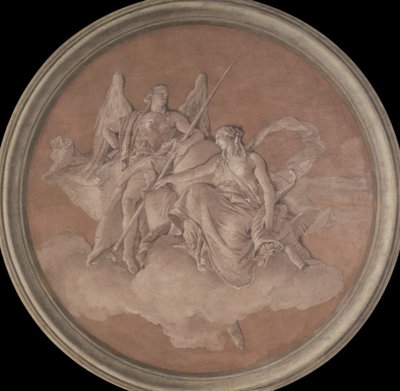 Virtue and Abundance by Giovanni Battista Tiepolo
