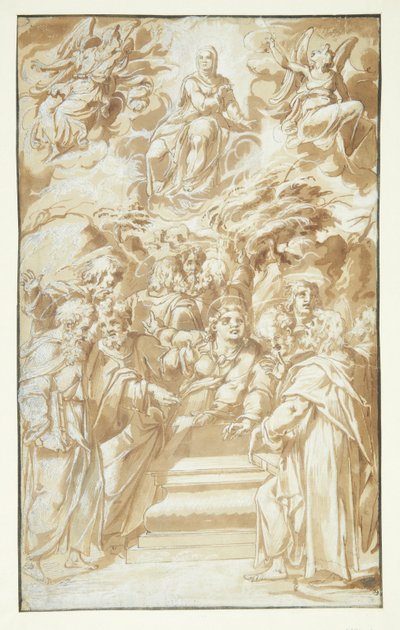 Assumption of Mary by Giovanni Battista Venanzi