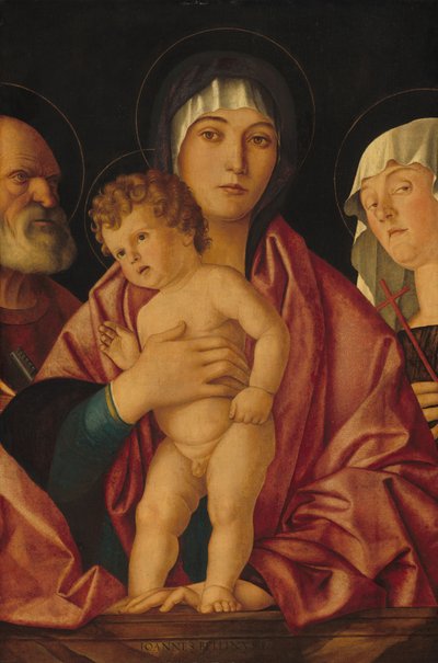Madonna and Child with Saints by Giovanni Bellini