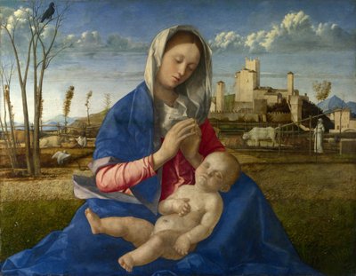 Madonna of the Meadow (Madonna del Prato) by Giovanni Bellini